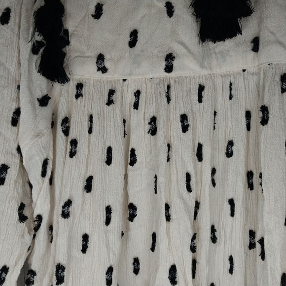 Masai Copenhagen Boho Hippe V-Neck Top/ Mini Dress Size M - Picture 13 of 16